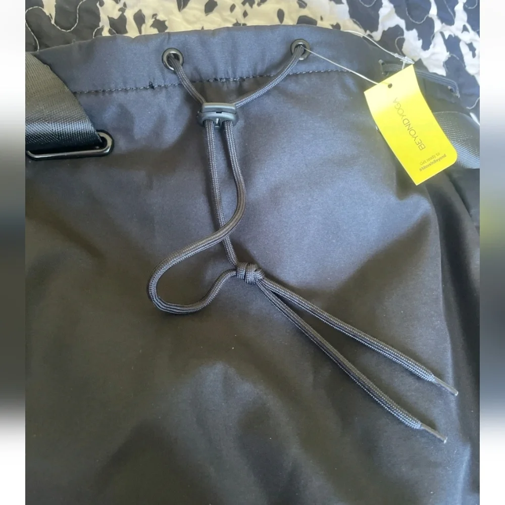 NWT Beyond Yoga Black Convertible Backpack
